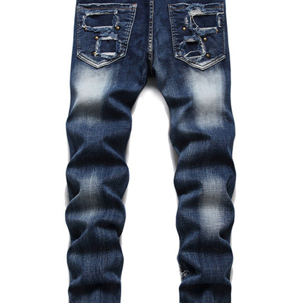 Men's Ripped Jeans #25062499 - Pants | Blue / 30