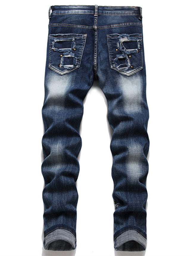 Men's Ripped Jeans #25062499 - Pants | Blue / 30
