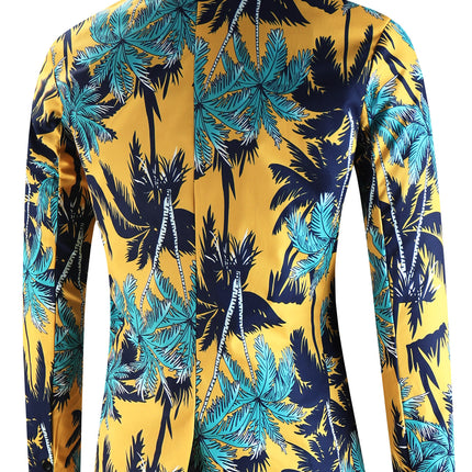 Men's Print Suit #2TZ2506 - Suits | Multicolour / M