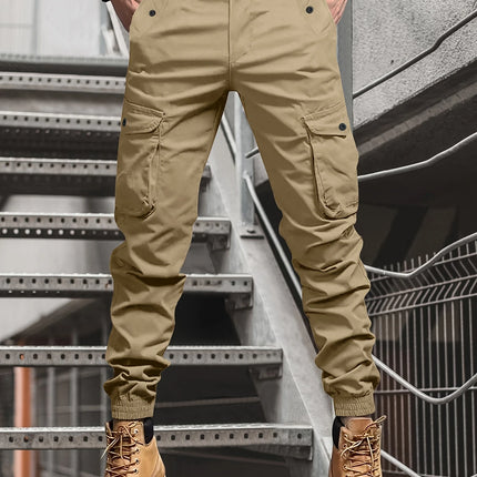 Men's Casual Cargo Pants #25624006 - Pants | Khaki / S