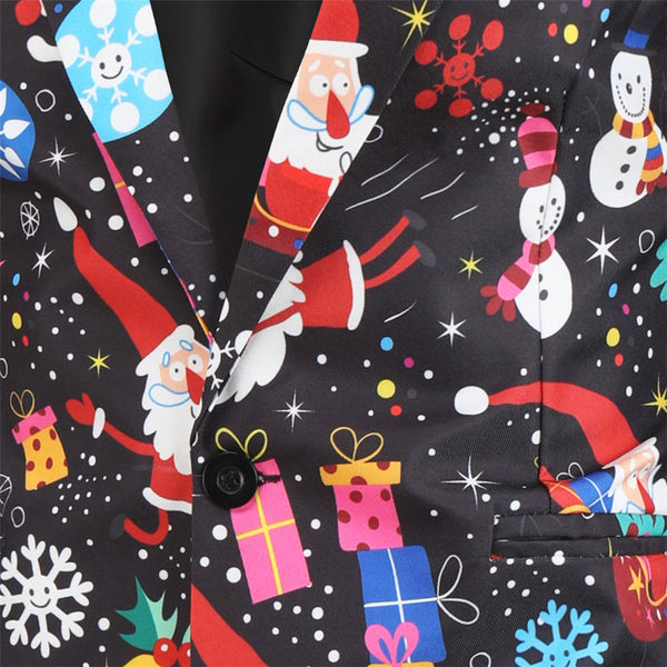 Men's Colorful Christmas Suit #2TZ27