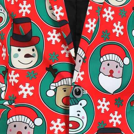 Men's Christmas Printed Suit #2TZ638 - Suits | Multicolour / M
