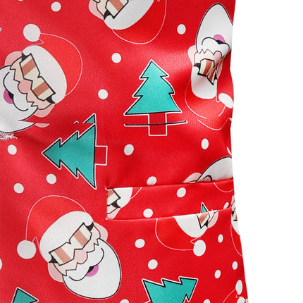 Men's Christmas Printed Vest Suit #2TZMK54 - Suits | Multicolour / M