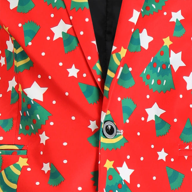 Men's Christmas Printed Suit #2TZ640 - Suits | Multicolour / M