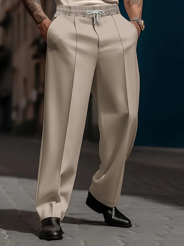 Men's Loose Casual Pants #25061351 - Pants | Khaki / M