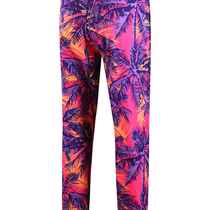 Men's Print Suit #2TZ2507 - Suits | Multicolour / M