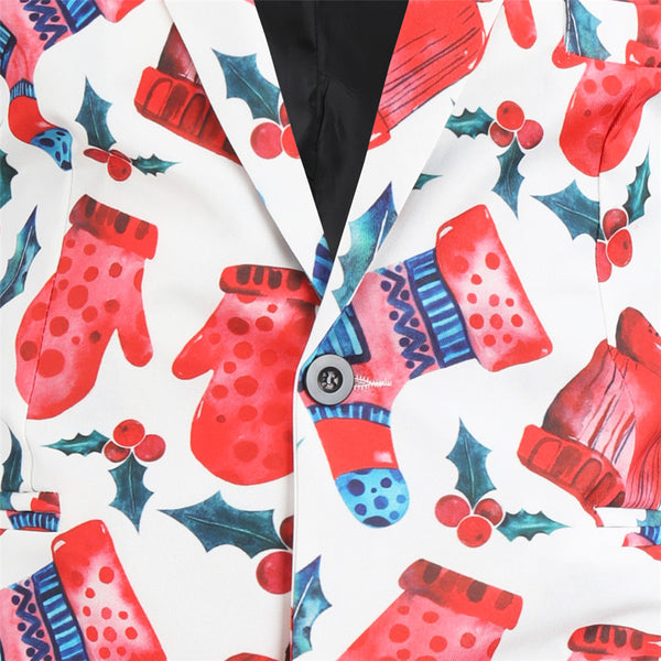 Men's Stylish Printed Blazer #X30