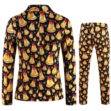 Men's Christmas Bell Suit #2TZ650 - Suits | Multicolour / M
