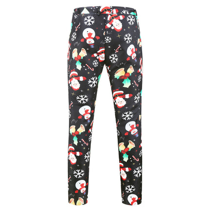 Men's Christmas Printed Pants #XK24 - Pants | Multicolour / M