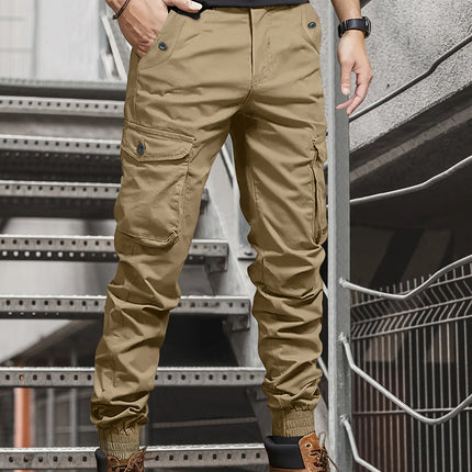 Men's Casual Cargo Pants #25624006 - Pants | Khaki / S
