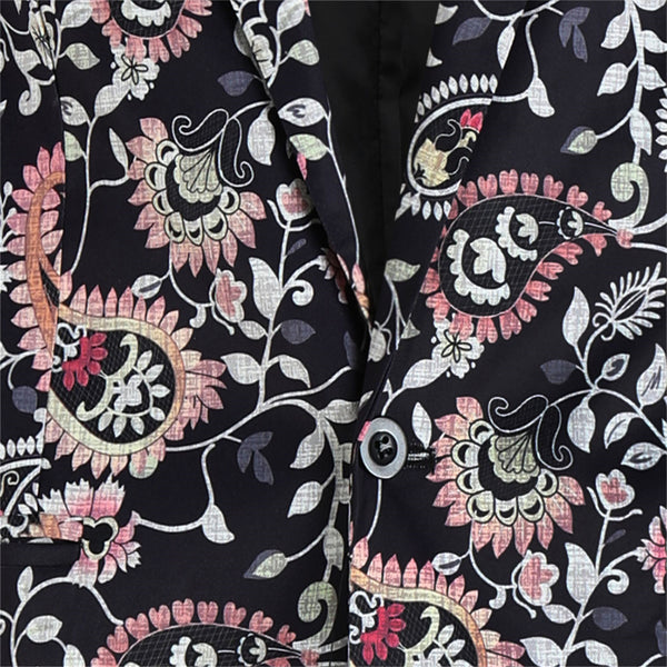 Men’s Flower Blazer #X313