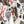 Poker Print Fashion Trousers
