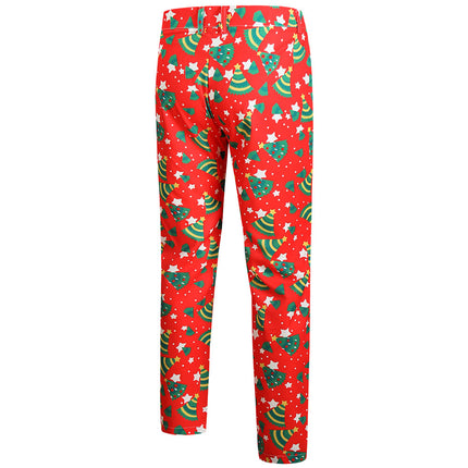 Men's Christmas Printed Vest Suit #2TZMK640 - Suits | Multicolour / M