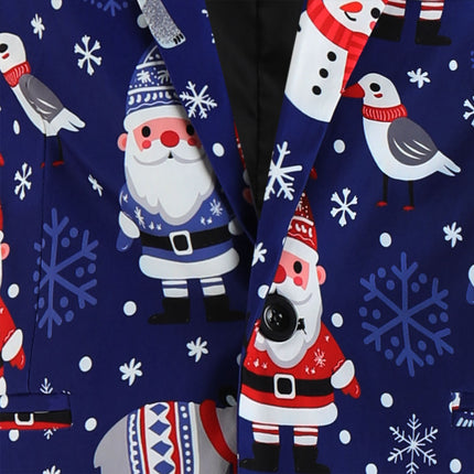 Men's Christmas Printed Suit #2TZ657 - Suits | Multicolour / M