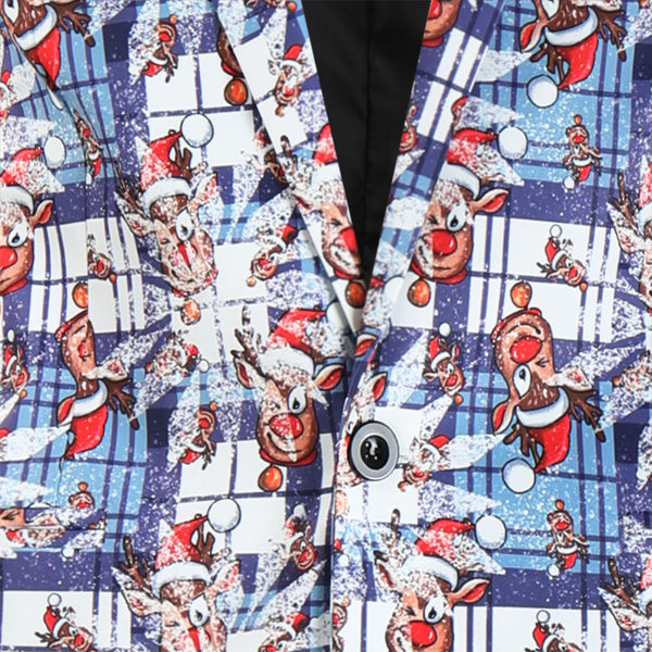 Men's Stylish Printed Blazer #X641