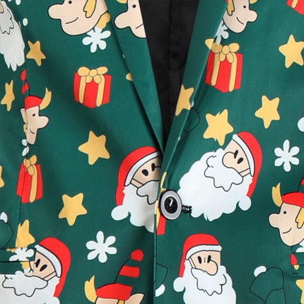 Men's Christmas Printed Suit #2TZ637 - Suits | Multicolour / M