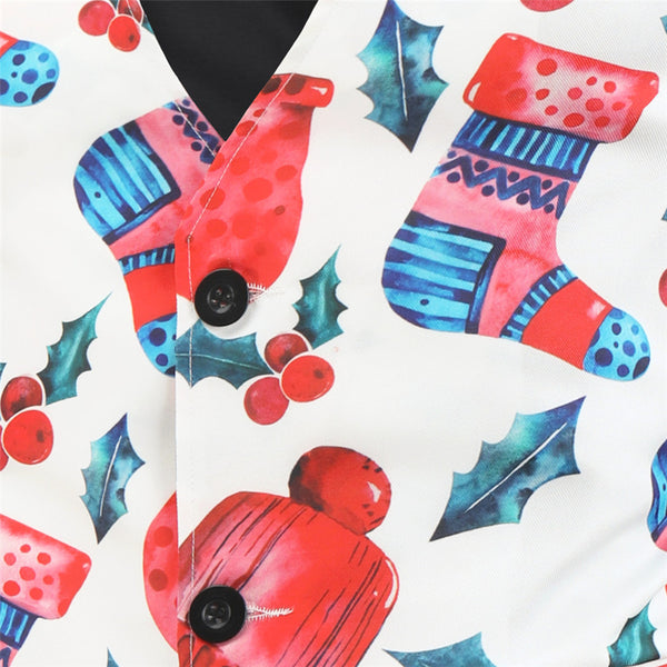 Men's Stylish Printed Vest #MJ030