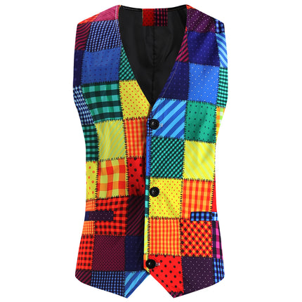 Men's Colorful Vest #MJ - Vests | Color1 / M