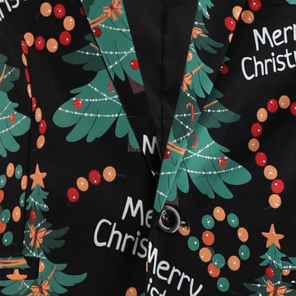 Men's Christmas Printed Suit #2TZ658 - Suits | Multicolour / M