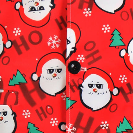 Men's Christmas Printed Vest Suit #2TZMK621 - Suits | Red / M