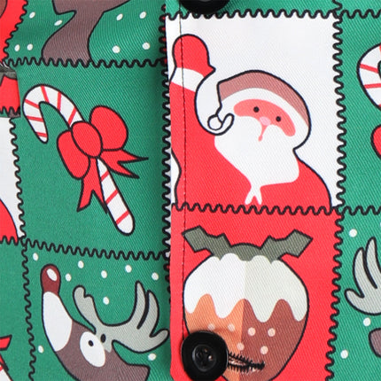 Men's Christmas Print Vest #MJ37 - Vests | Multicolour / M