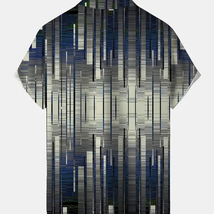 Men's Summer Print Shirt #25060915 - | Color1 / L