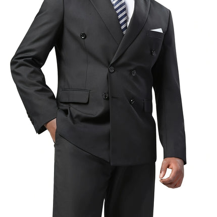 Men's Formal 2pcs Suit #25062390 - Suits | Black / XS