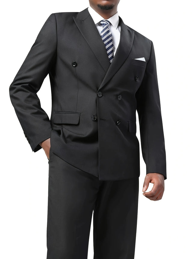 Men's Formal 2pcs Suit #25062390 - Suits | Black / XS