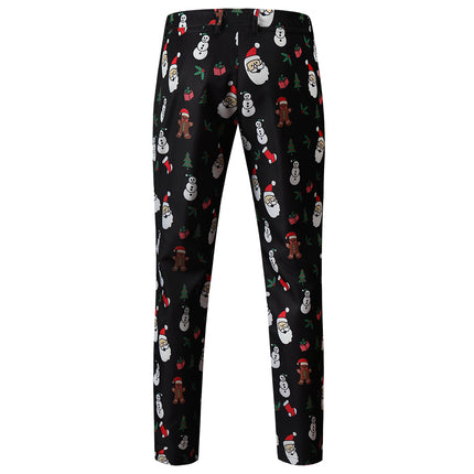 Men's Christmas Printed Suit #2TZ46 - Suits | Multicolour / M
