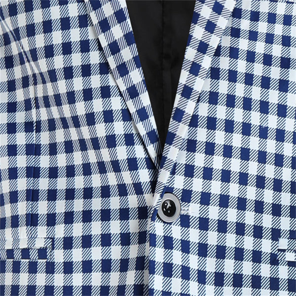 Men’s Plaid Suit #2TZ6032