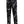 Black Casual Lightning-Print Men's Pants