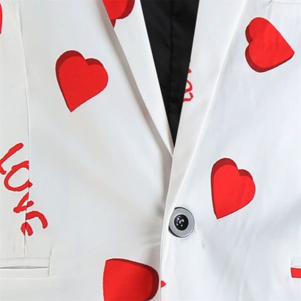 Men's Romantic Printed Suit #2TZ-XX241