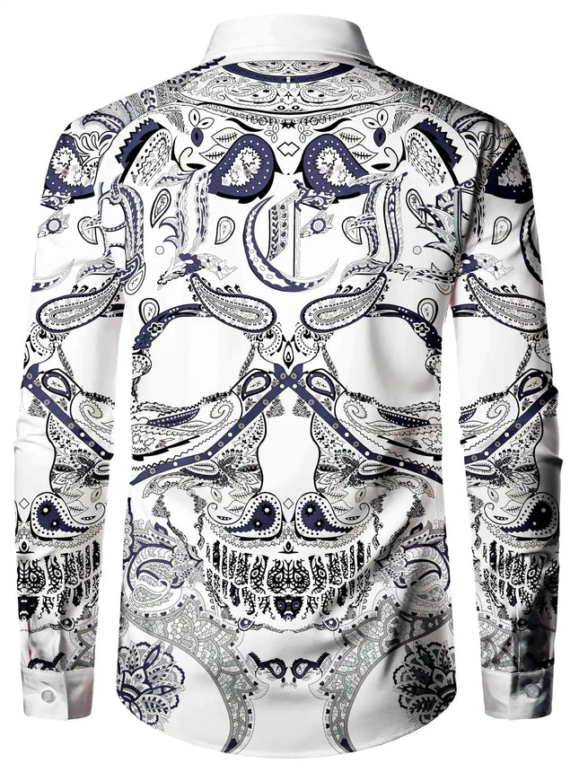 Men's Paisley Print Shirt #25626019 - | Multicolour / M