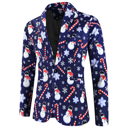 Men's Christmas Three Piece Suit #3TZMK656 - Suits | Multicolour / M