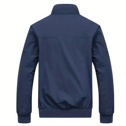Men's Casual Pilot Jacket #25061024 - | Blue / S
