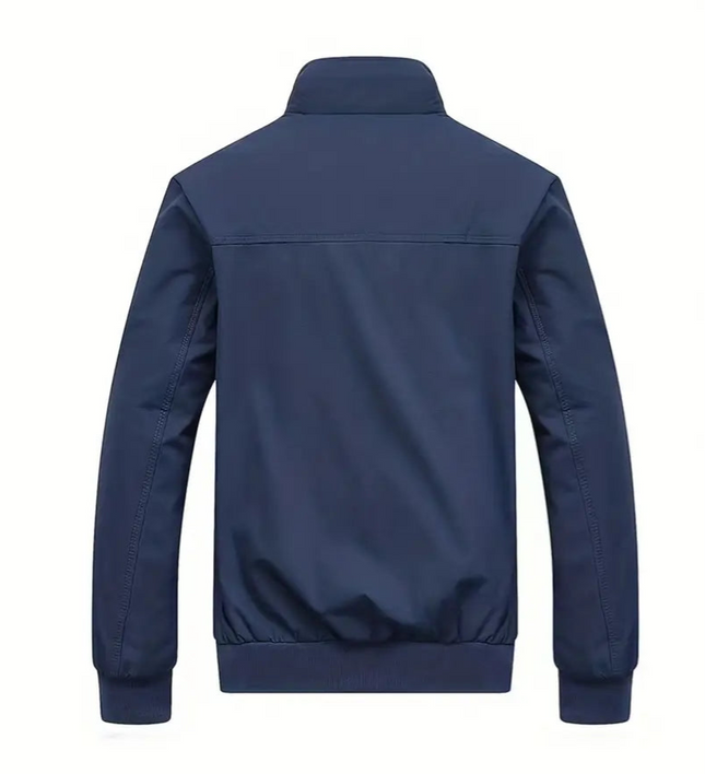 Men's Casual Pilot Jacket #25061024 - | Blue / S