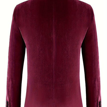 Men's Retro Elegant Blazer #25061770 - Blazers | Color1 / S