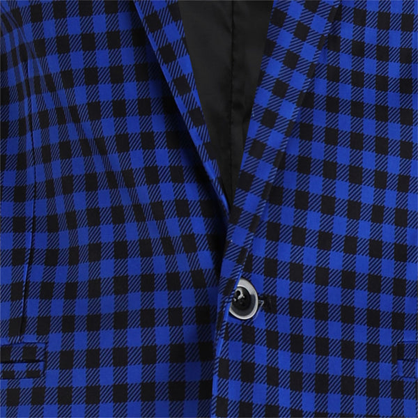 Men’s Plaid Suit #2TZ6032