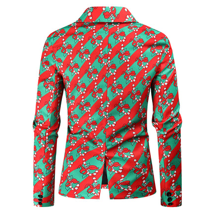 Men's Colorful Printed Suit #2TZ45 - Suits | Multicolour / M