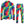Men's Multi-Color Printed Suit #2TZ234