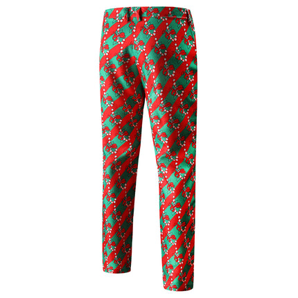 Men's Colorful Printed Vest Suit #2TZMK45 - Suits | Multicolour / M