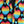Men's Colorful Heart Print Blazer #X1905