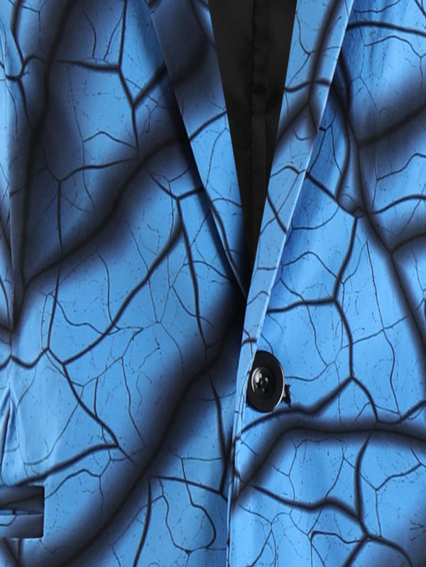 Men's Blue Wave Suit #2TZ-XX2501