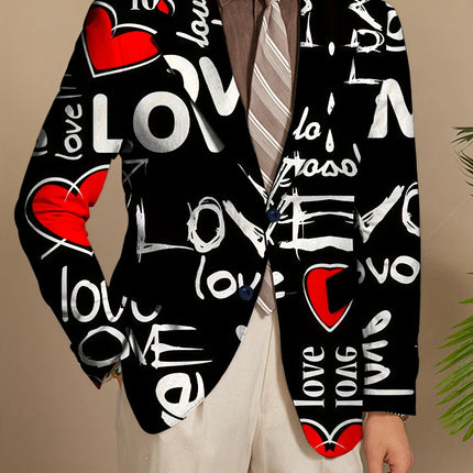 Men's Fashion Blazer #25061765 - Blazers | Black / S