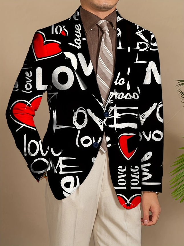 Men's Fashion Blazer #25061765 - Blazers | Black / S