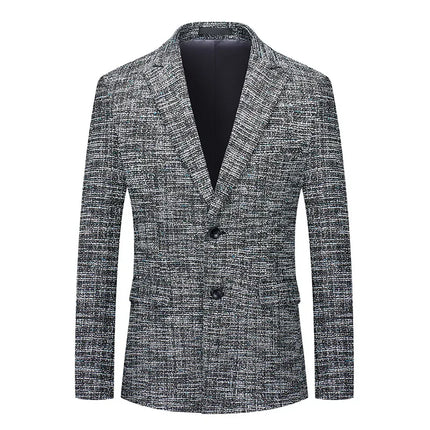 Men's Simple Knit Blazer  #S8515