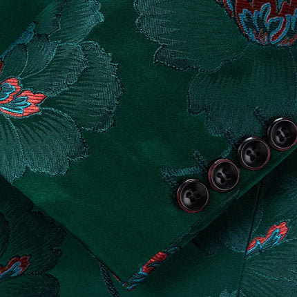 Men's Peony Jacquard Blazer  #S8519