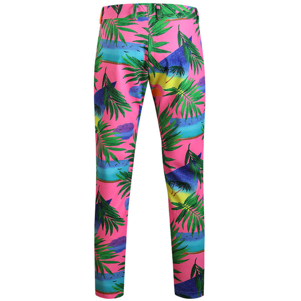 Men's Palm Trees Print Suit #2TZ312
