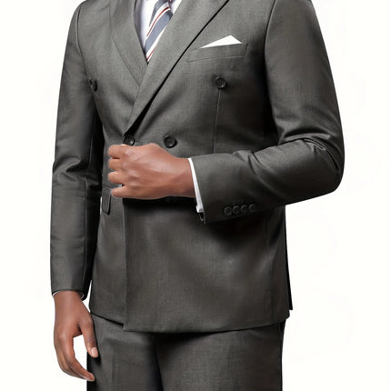 Men's Formal 2pcs Suit #25062390 - Suits | Blue / XS