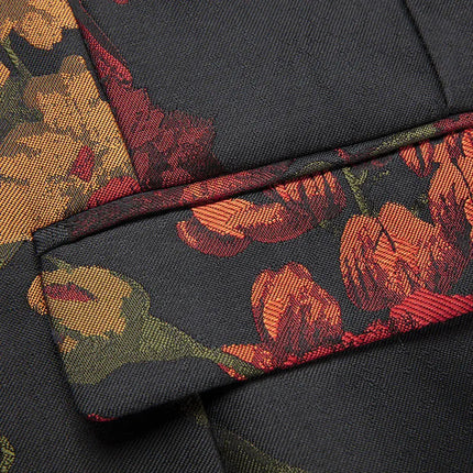 Men's Floral Print Blazer #S8037 - Blazers | Multicolour / XS